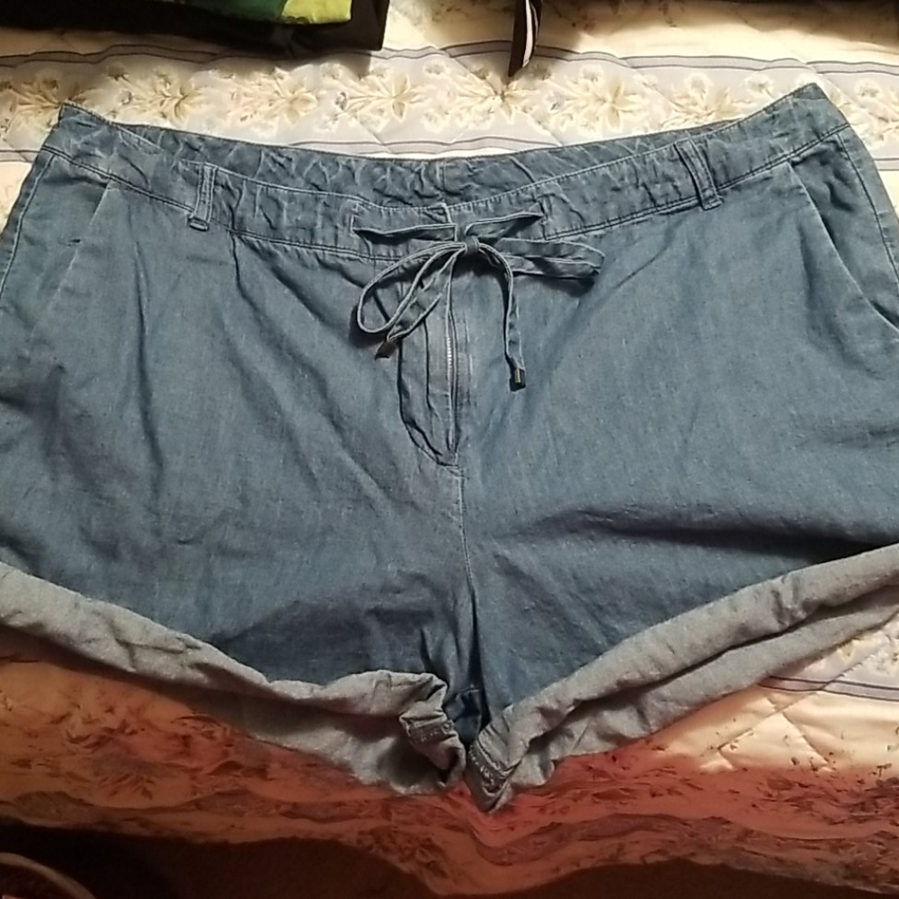 High waisted shorts